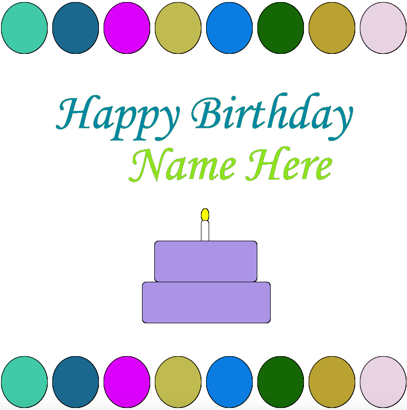 birthday greeting card