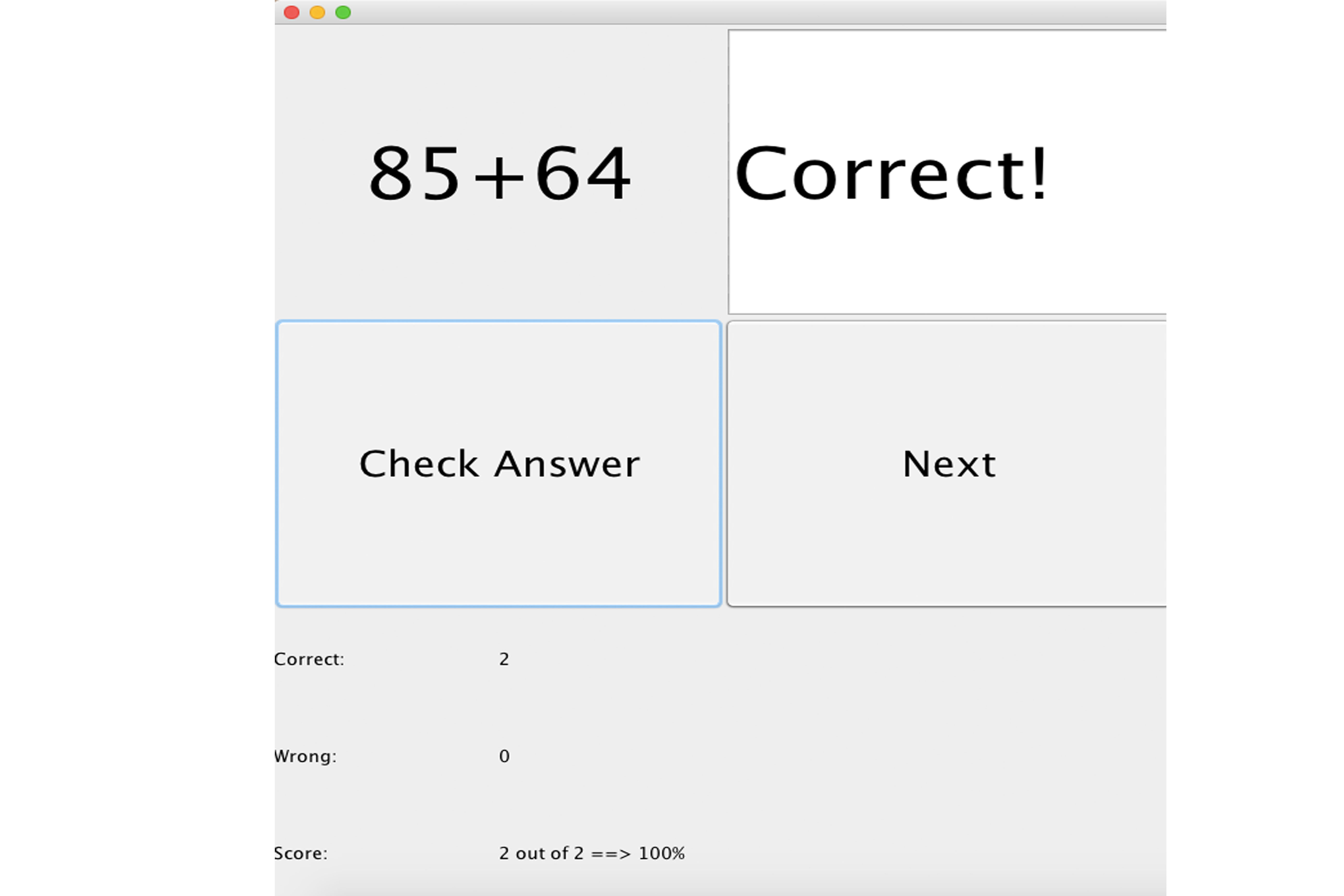 math game
